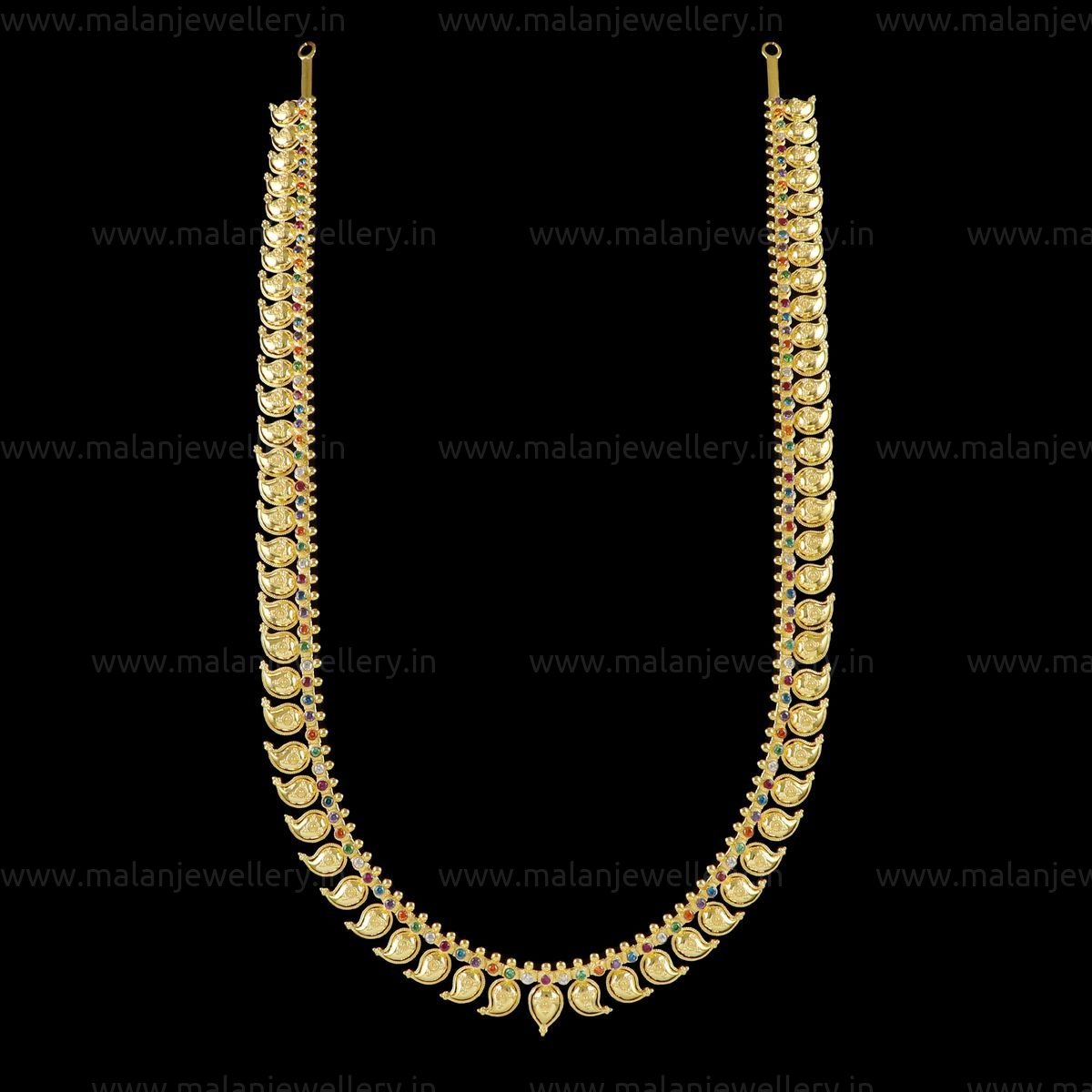 22 KT GOLD MANGO HARAM MANGA MALAI